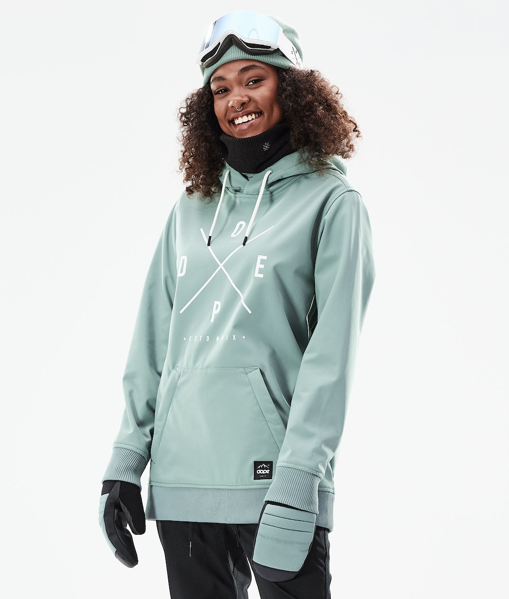 Chaqueta Snowboard Dope Yeti W 10k Mujer Verde | 614-ANURGY