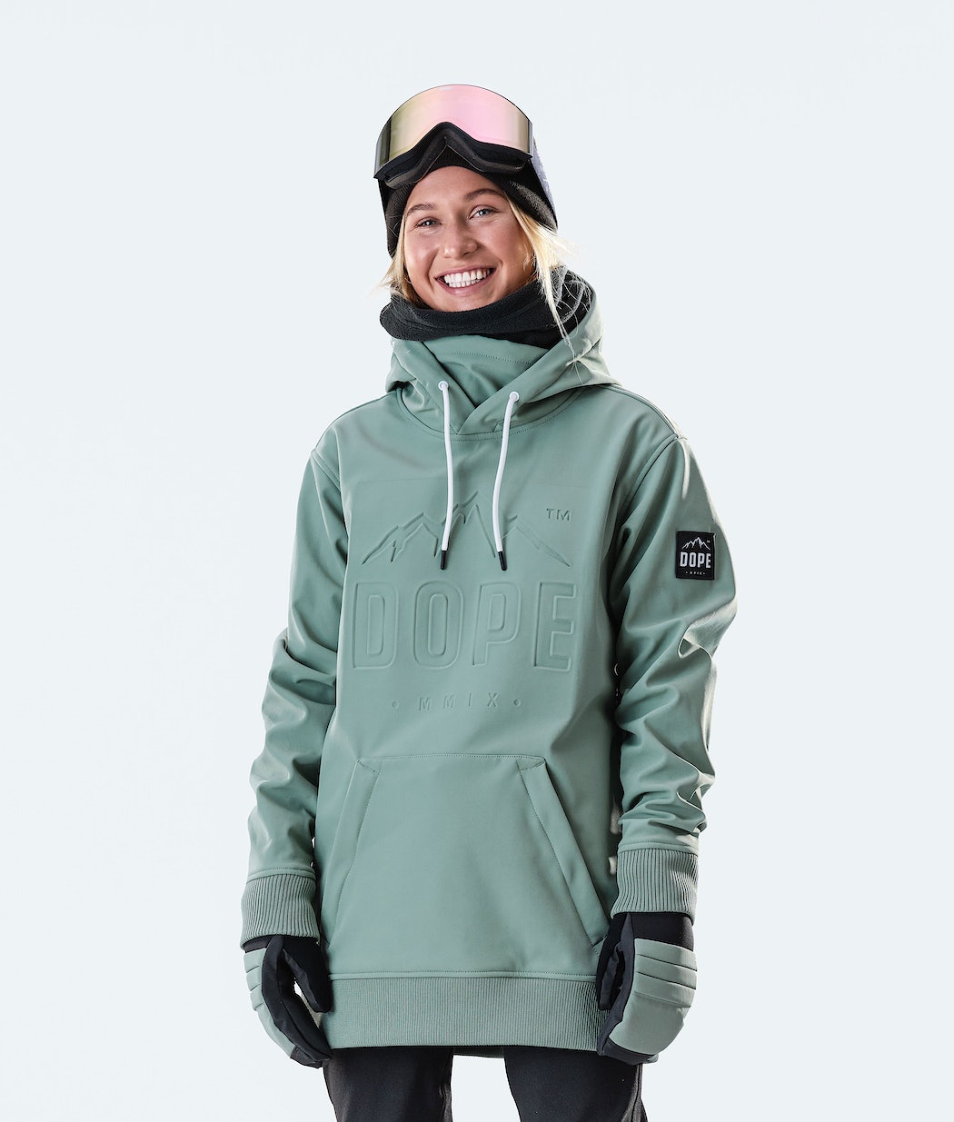 Chaqueta Snowboard Dope Yeti W 10k Mujer Verde | 632-TVJDIF