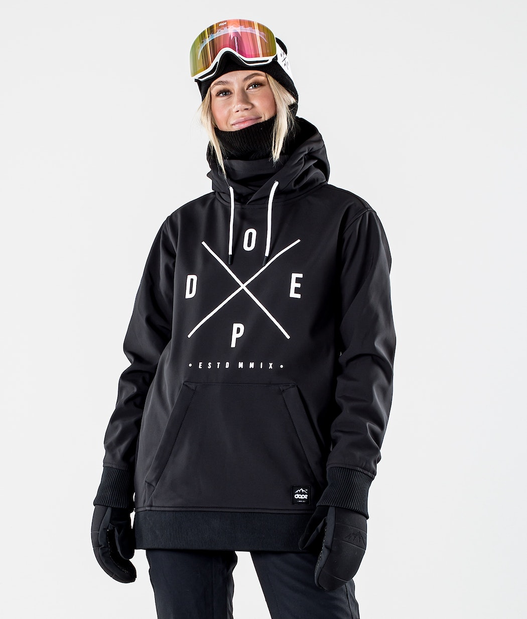 Chaqueta Snowboard Dope Yeti W 10k Mujer Negras | 742-QASLTC