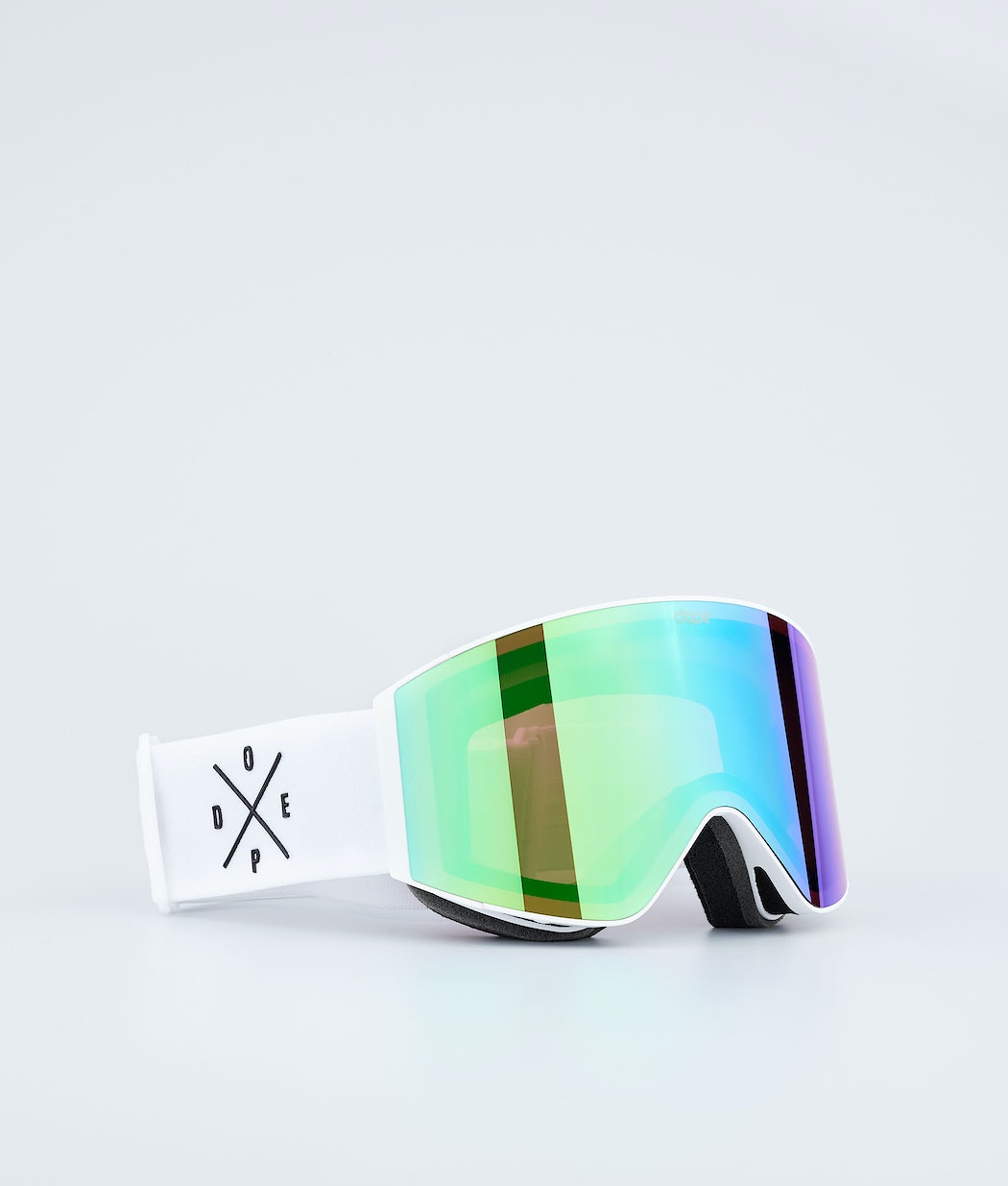 Gafas Esqui Dope Sight Mujer Blancas Verde | 645-BDZXTK