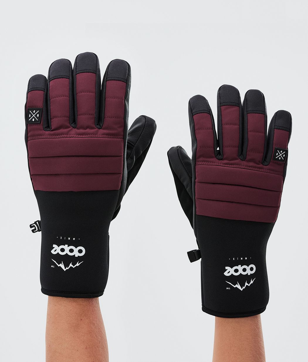 Guantes Dope Ace Mujer Burdeos | 123-NCXBFM