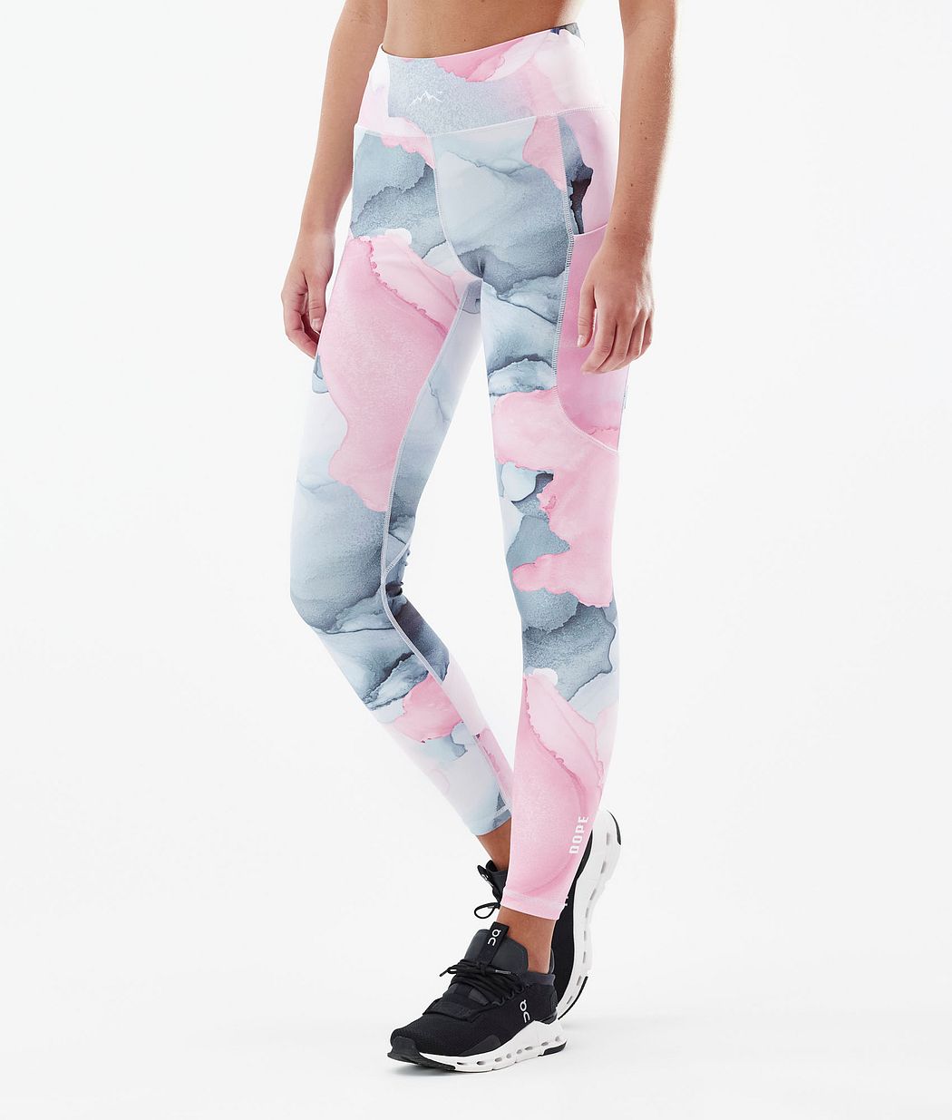 Leggins Dope Lofty Tech Mujer Multicolor Rosas | 549-ELDHZI