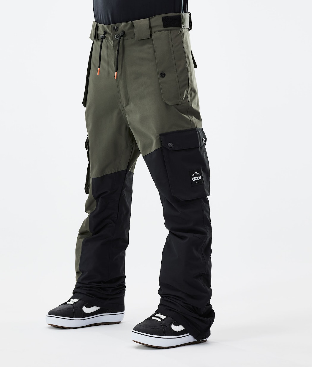 Pantalones Snowboard Dope Adept 2021 Hombre Verde Oliva Verde Negras | 238-ZBPNHV