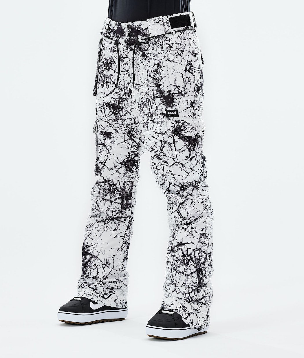Pantalones Snowboard Dope Iconic W 2021 Mujer Blancas Negras | 609-XNTGRS