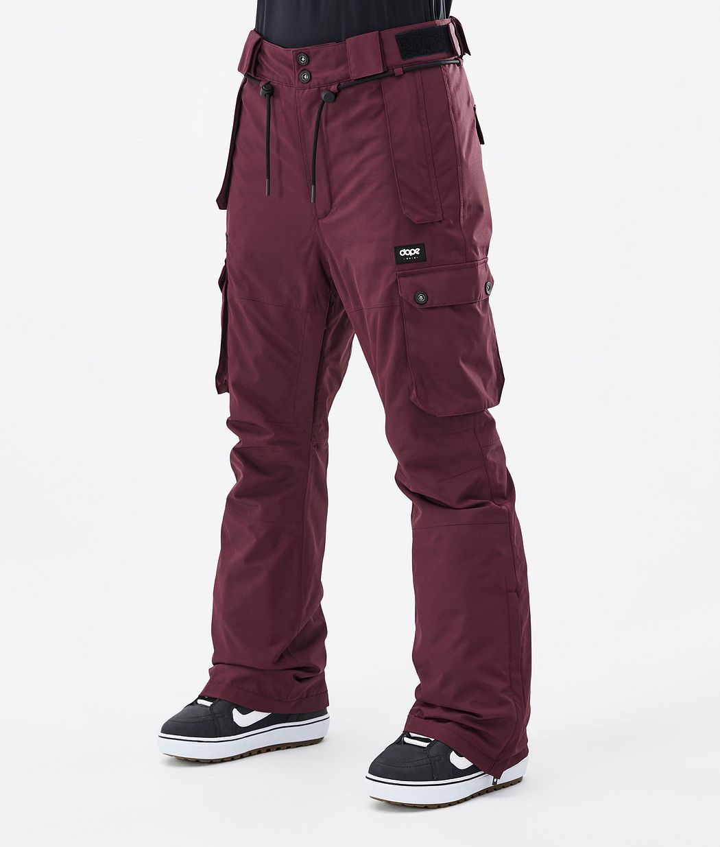 Pantalones Snowboard Dope Iconic W Mujer Burdeos | 012-TKMQFS