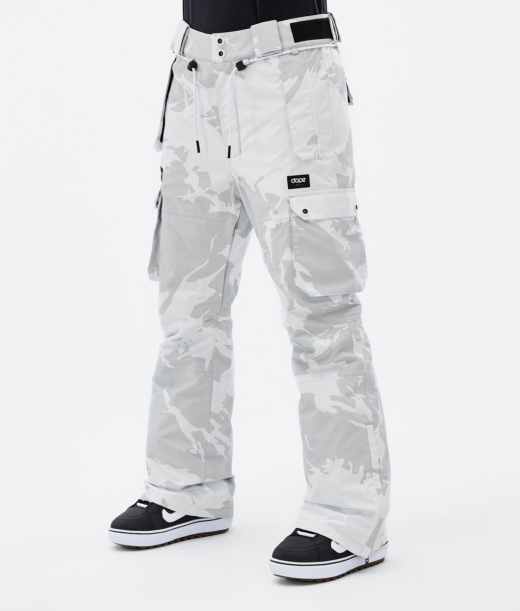Pantalones Snowboard Dope Iconic W Mujer Gris Camuflaje | 261-OSPUTX