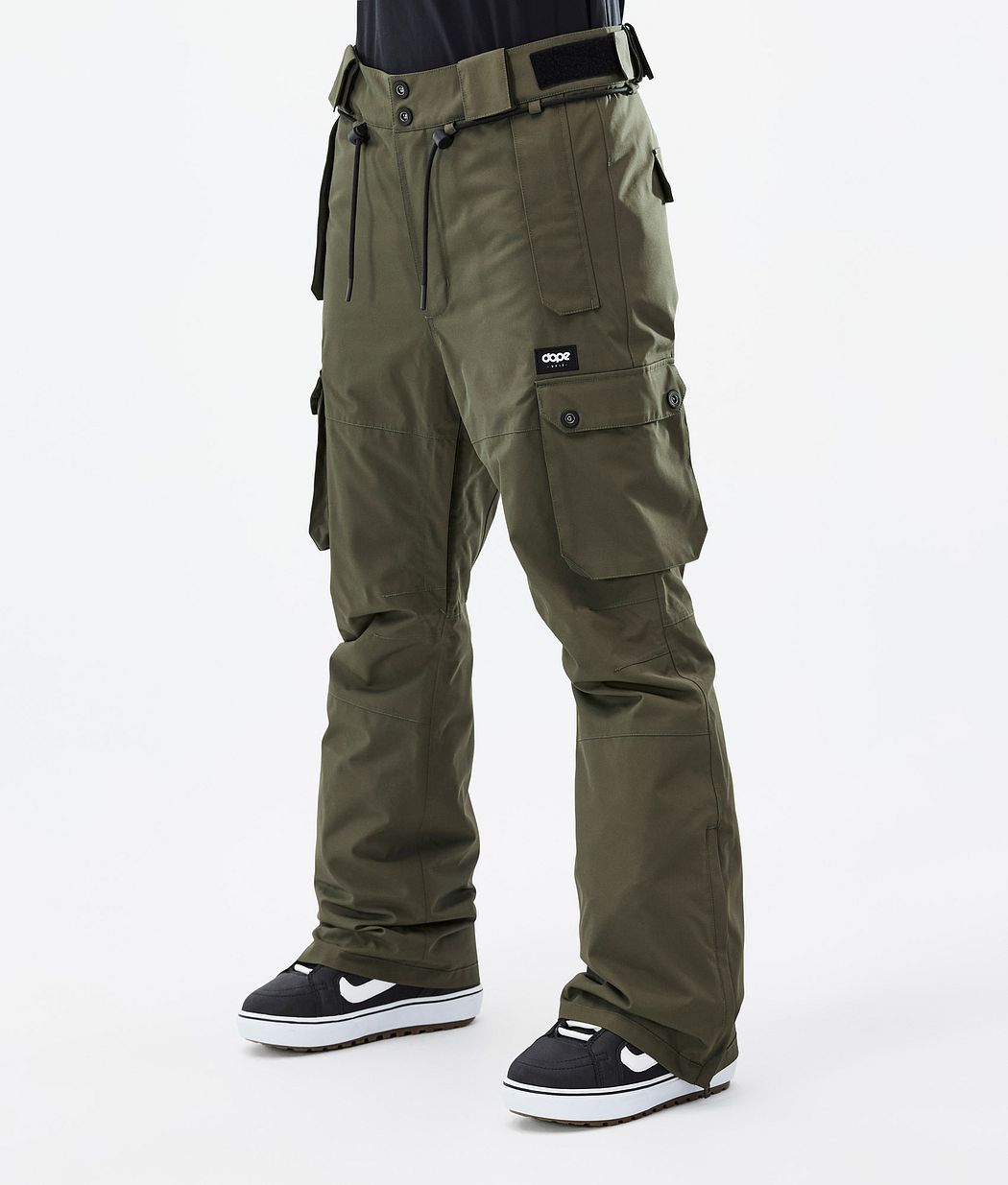 Pantalones Snowboard Dope Iconic W Mujer Verde Oliva Verde | 270-SJHIEK