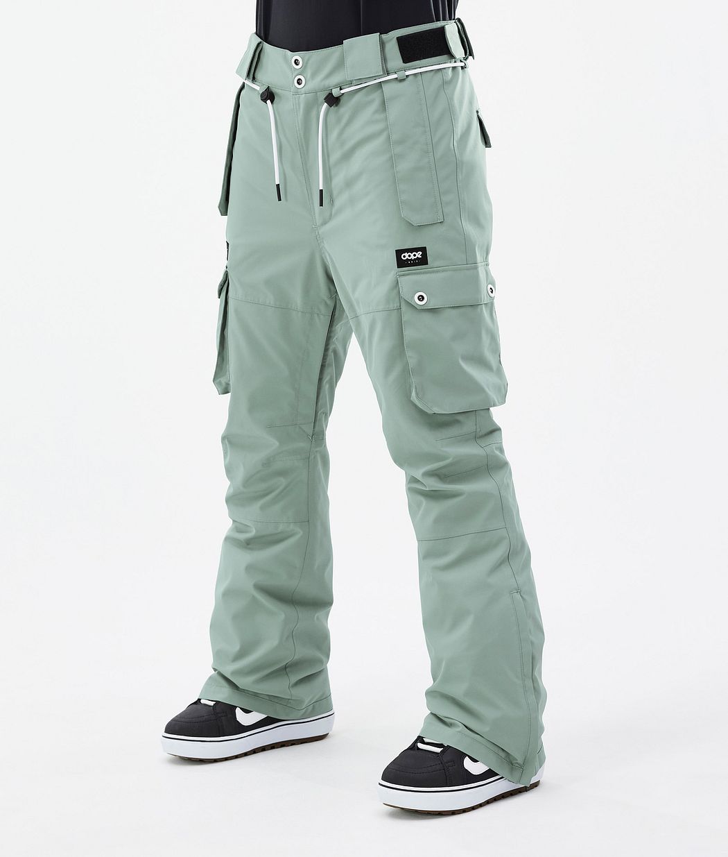 Pantalones Snowboard Dope Iconic W Mujer Verde | 456-AMXJTC