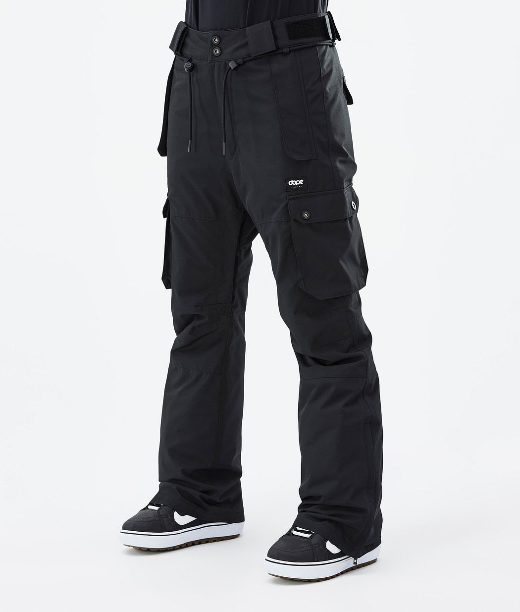 Pantalones Snowboard Dope Iconic W Mujer Negras | 629-HYCFDT