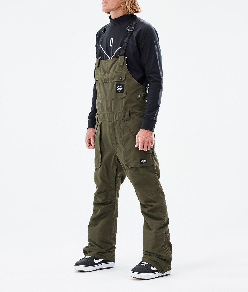 Pantalones Snowboard Dope Notorious B.I.B Hombre Verde Oliva Verde | 369-SQXLOJ