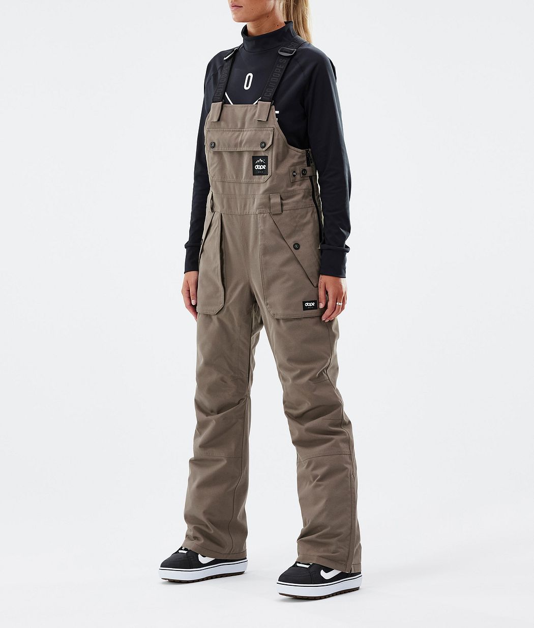Pantalones Snowboard Dope Notorious B.I.B W Mujer Marrones Oscuro | 905-WFZESD