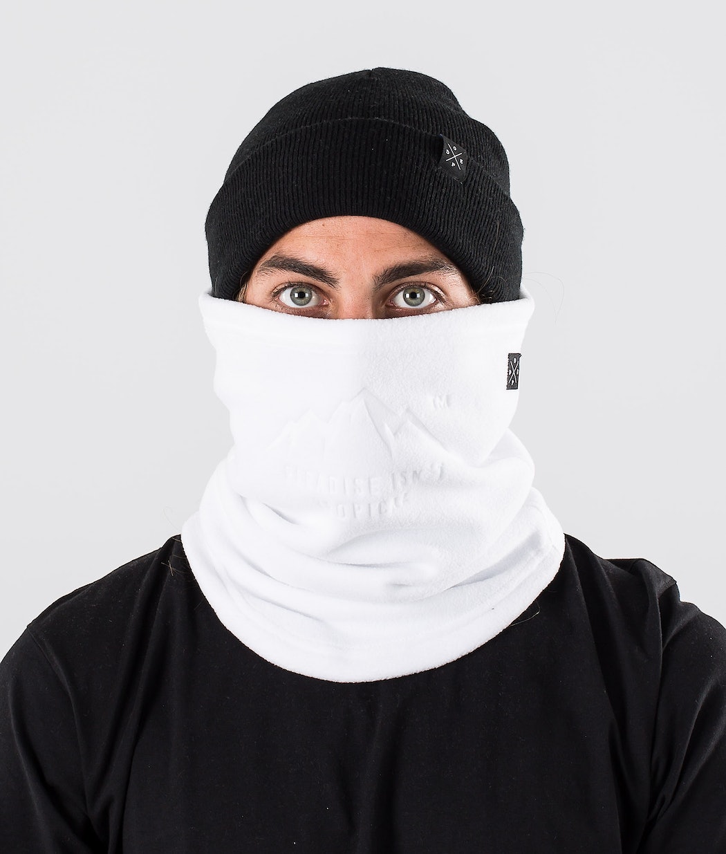 Pasamontaña Dope Cozy Tube Hombre Blancas | 736-TZEJDB