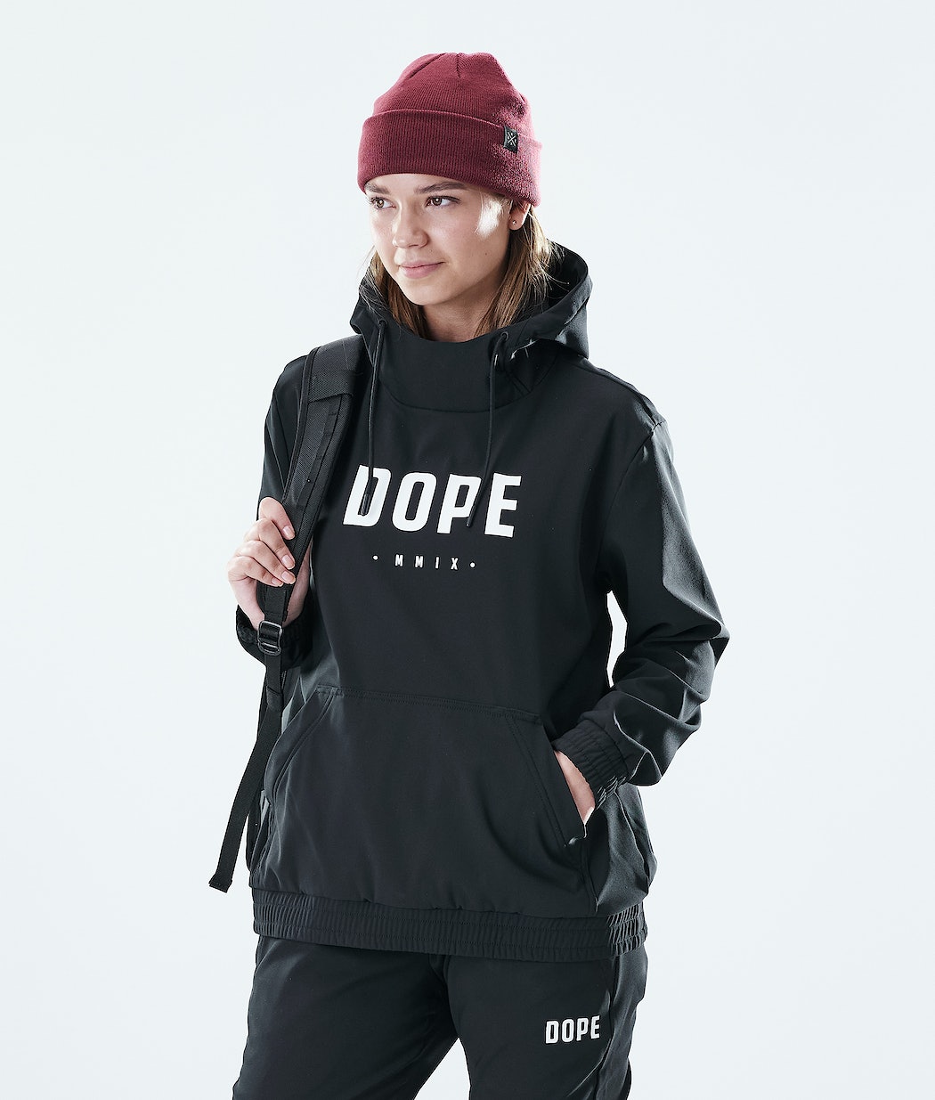 Sudadera Dope Flight W PO Mujer Negras | 149-AVWNTH