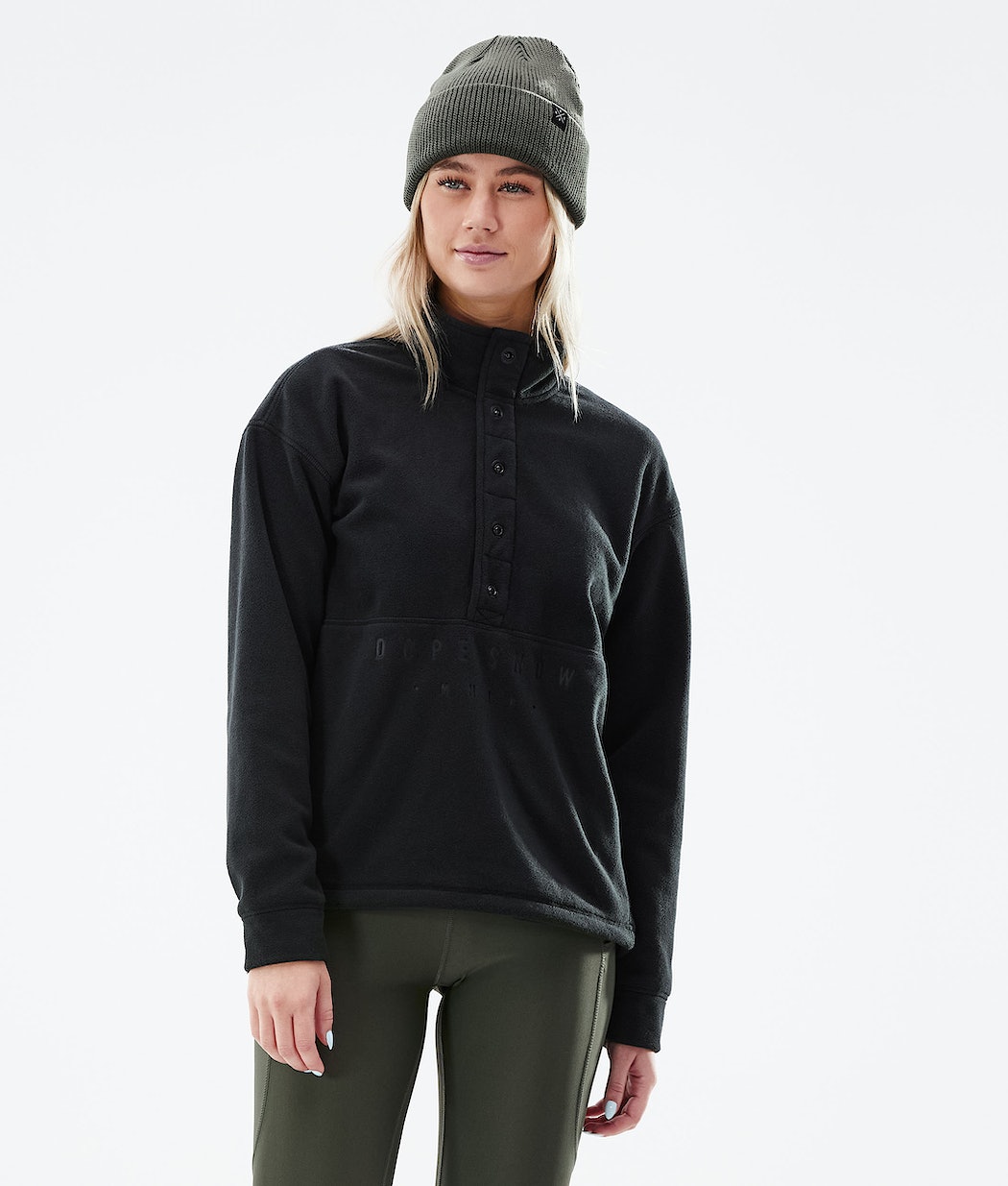 Suéteres Dope Comfy W Mujer Negras | 407-YVMPFH