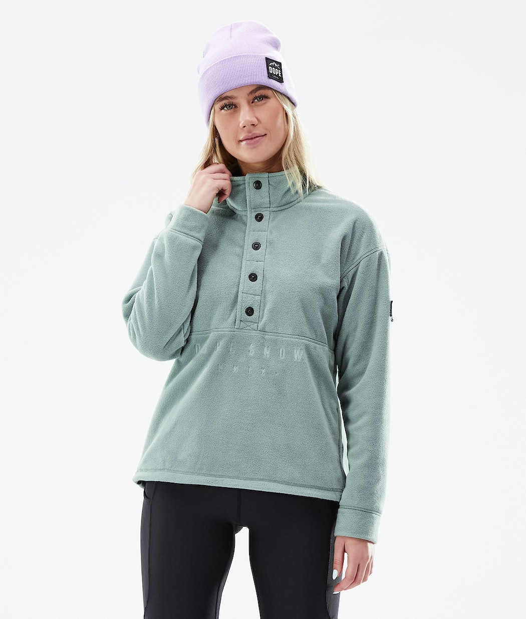 Suéteres Dope Comfy W Mujer Verde | 382-JPNLVA