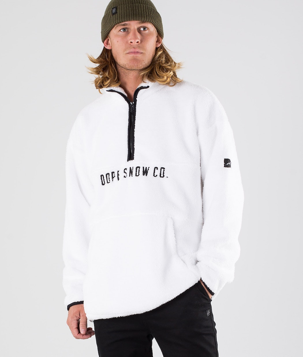 Suéteres Dope Pile Hombre Blancas | 831-FQPCBO