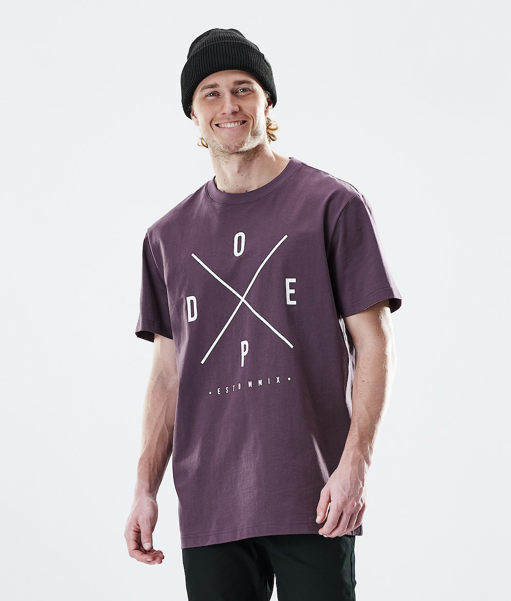 Camisetas Dope Daily 2X-UP Hombre Moradas | 781-BPDERQ