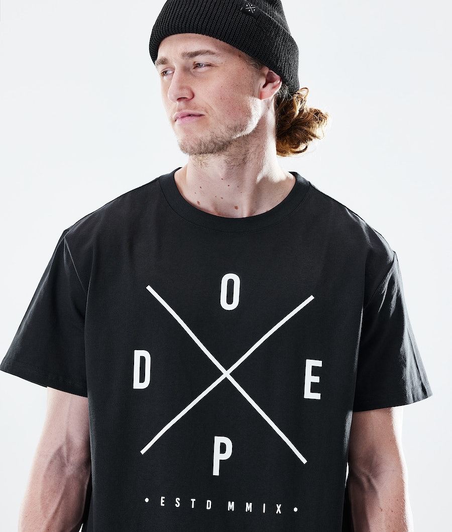 Camisetas Dope Daily 2X-UP Hombre Negras | 782-ACNSIK