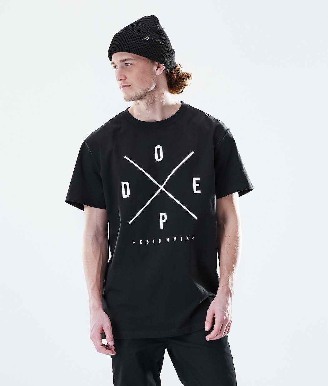 Camisetas Dope Daily 2X-UP Hombre Negras | 782-ACNSIK