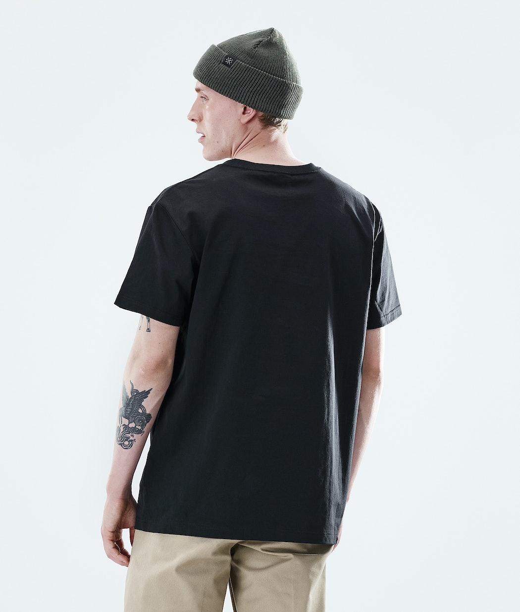Camisetas Dope Daily Capital Hombre Negras | 685-HBIKFP