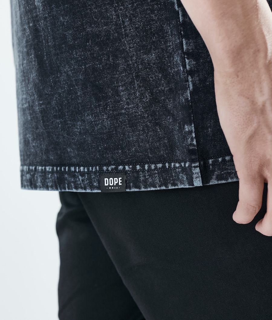 Camisetas Dope Daily Palm Hombre Negras | 069-QAYTIX