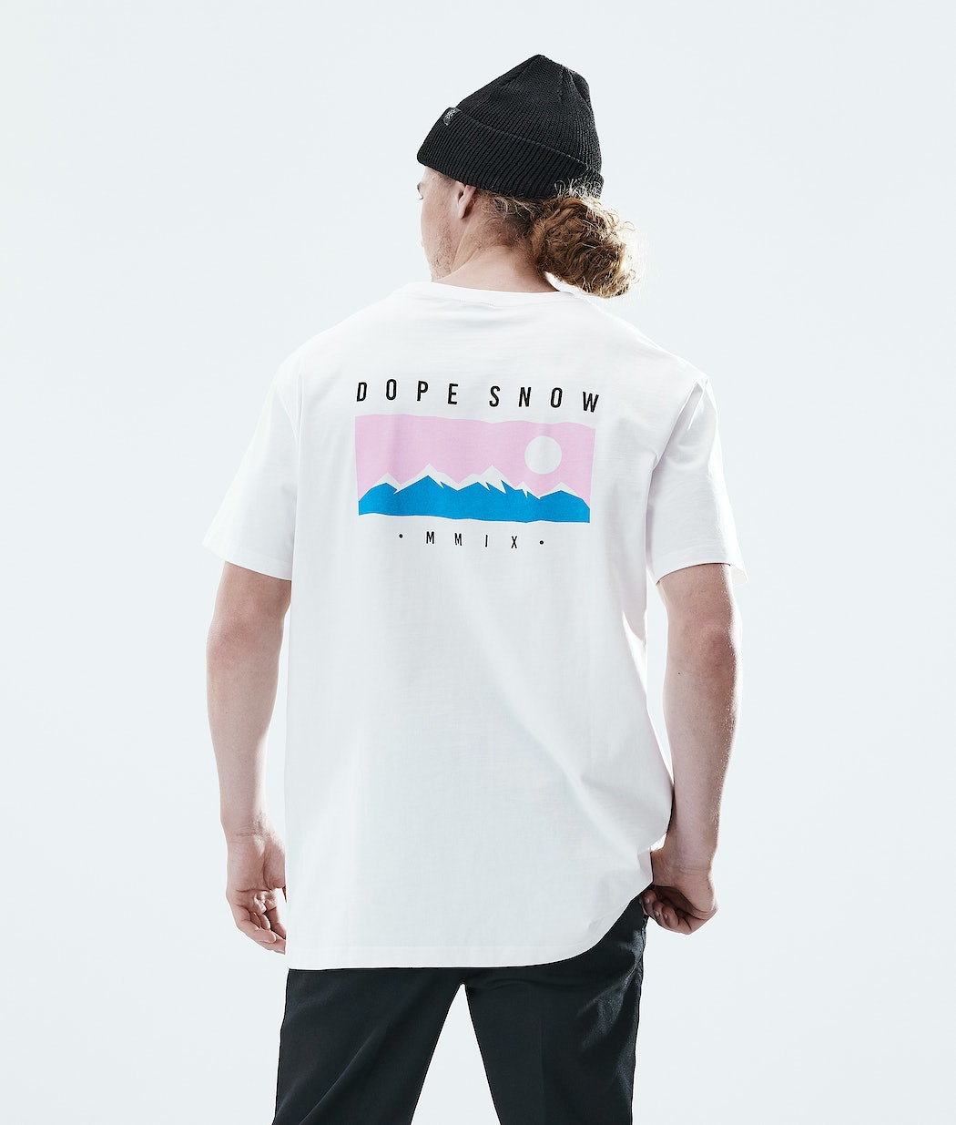 Camisetas Dope Daily Range Hombre Blancas | 759-DLHAOP