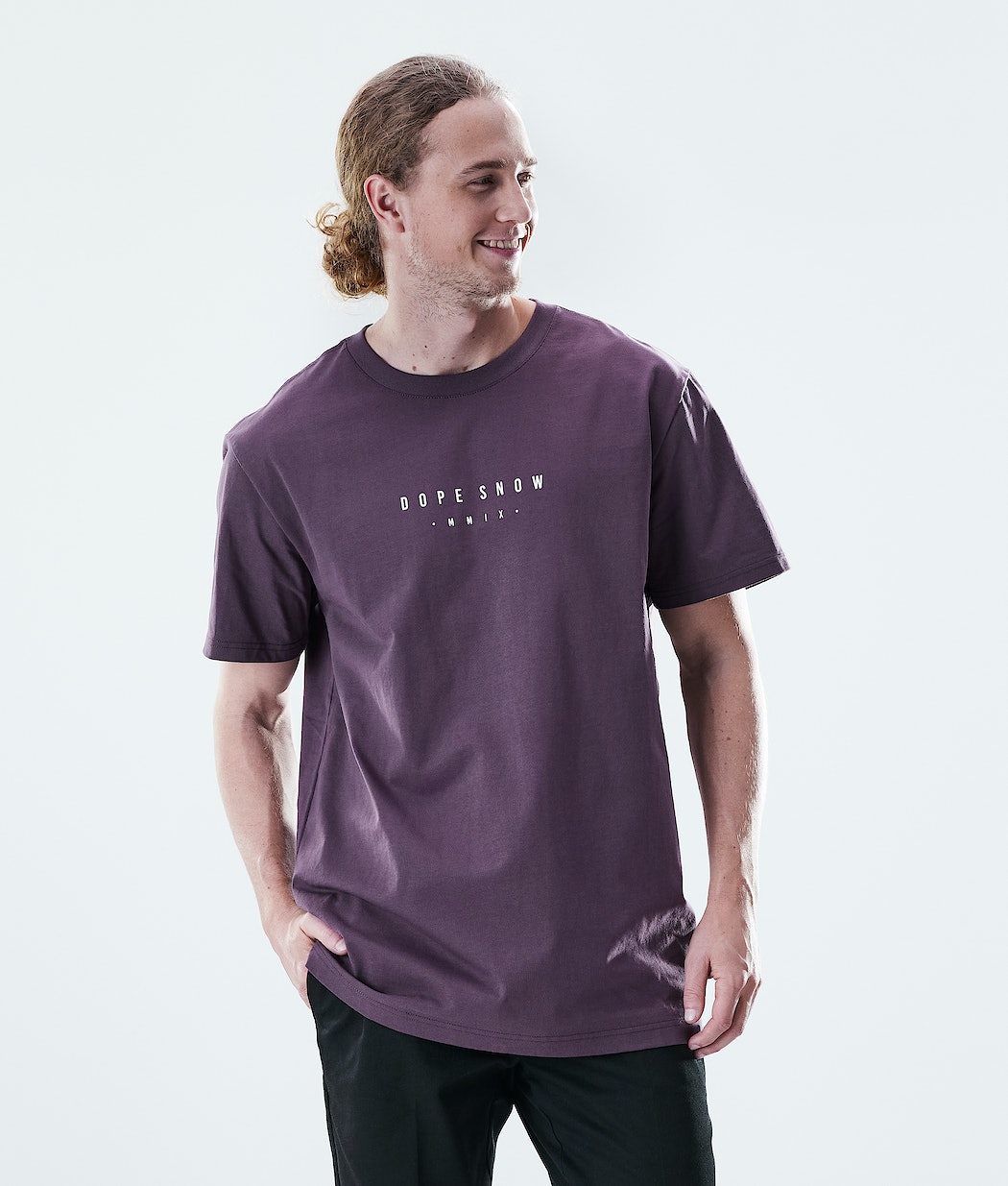 Camisetas Dope Daily Range Hombre Moradas | 753-NKDSHL
