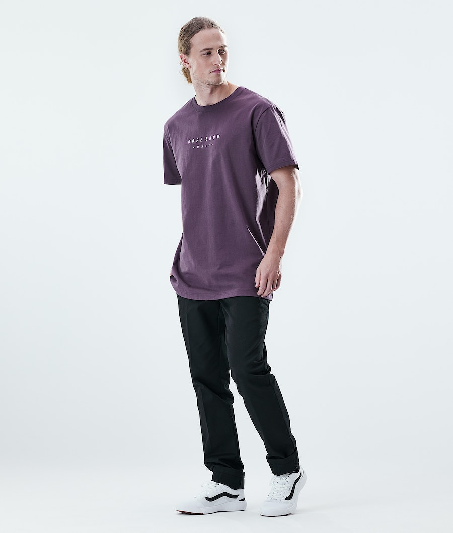 Camisetas Dope Daily Range Hombre Moradas | 753-NKDSHL