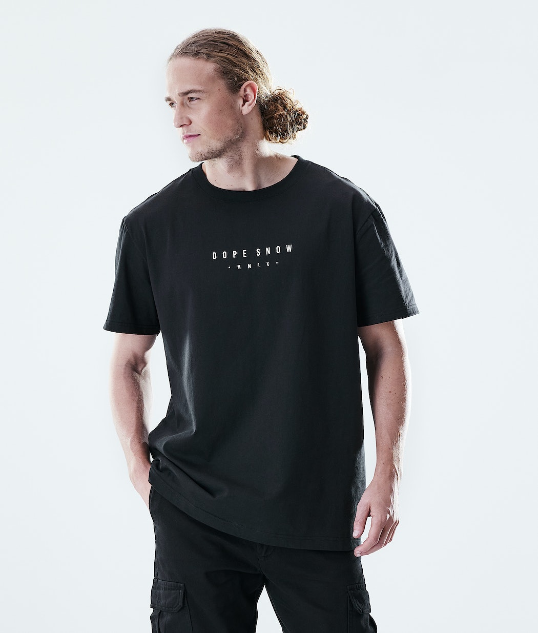 Camisetas Dope Daily Range Hombre Negras | 934-ZTFAGL