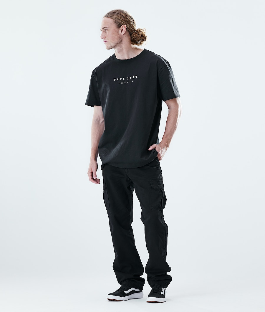 Camisetas Dope Daily Range Hombre Negras | 934-ZTFAGL