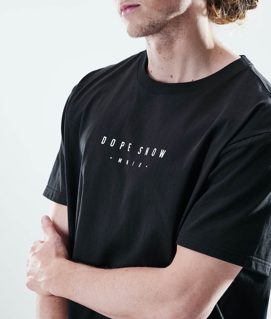 Camisetas Dope Daily Range Hombre Negras | 934-ZTFAGL
