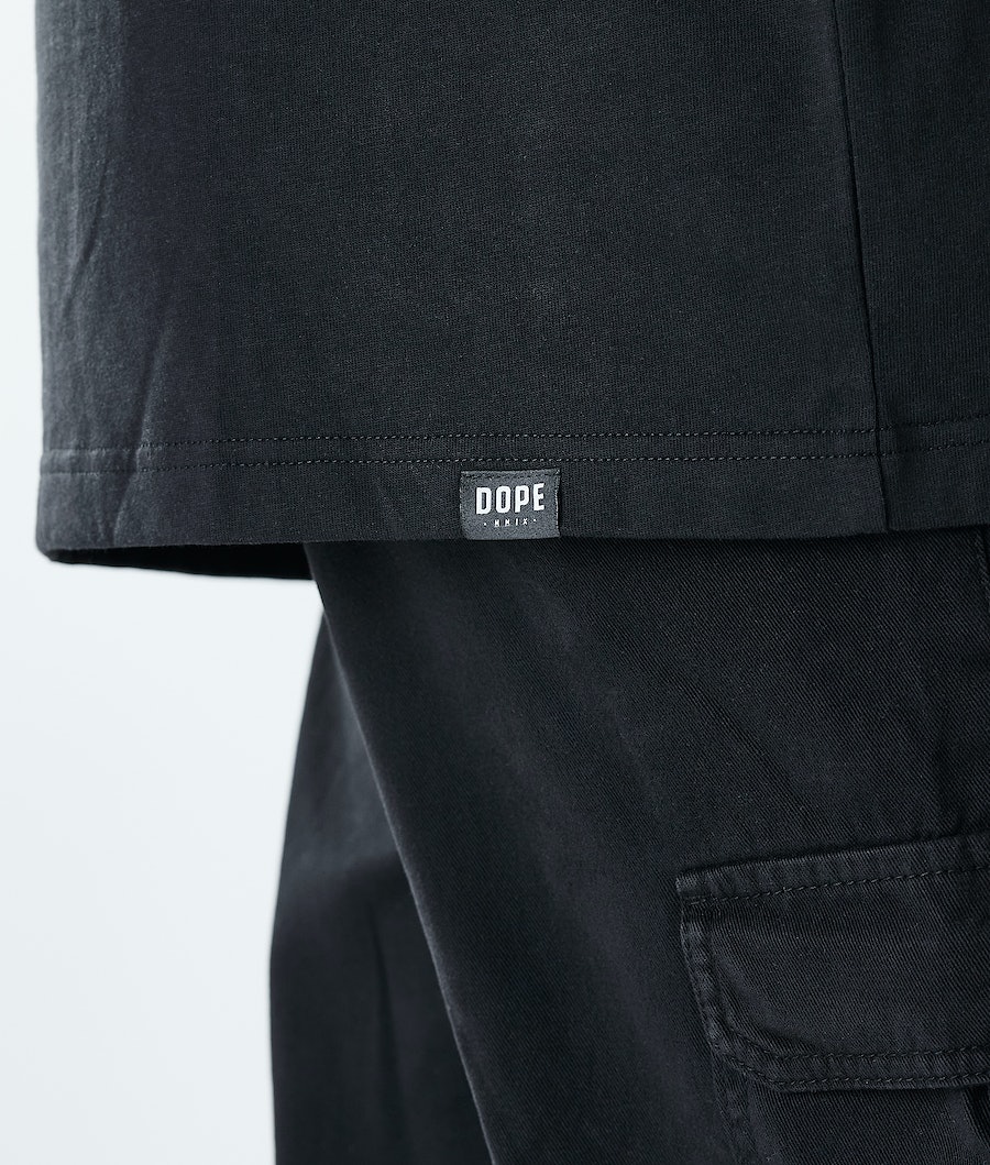 Camisetas Dope Daily Range Hombre Negras | 934-ZTFAGL
