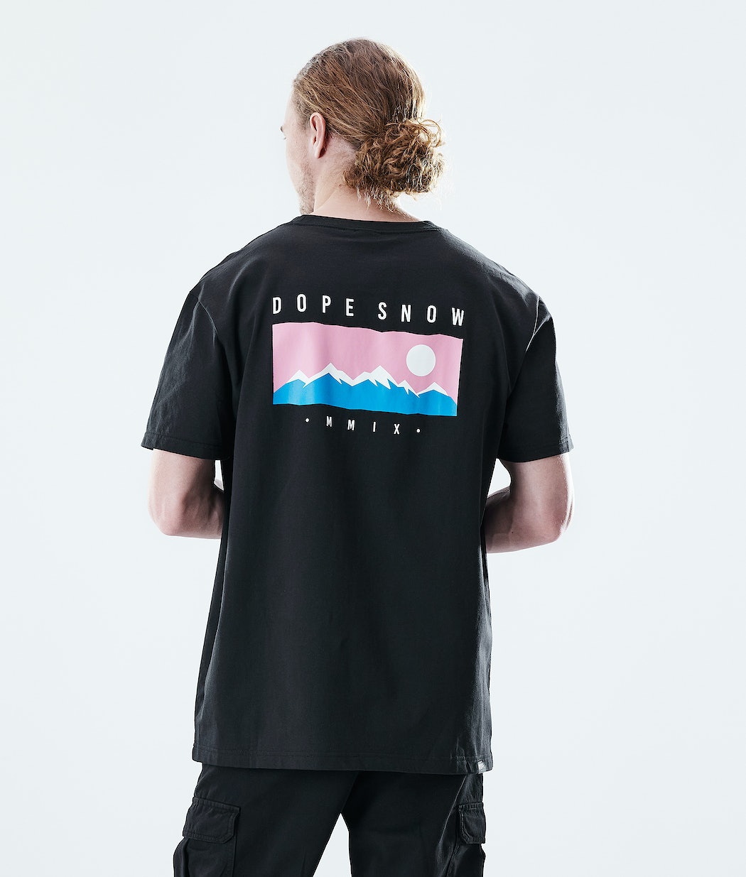 Camisetas Dope Daily Range Hombre Negras | 934-ZTFAGL