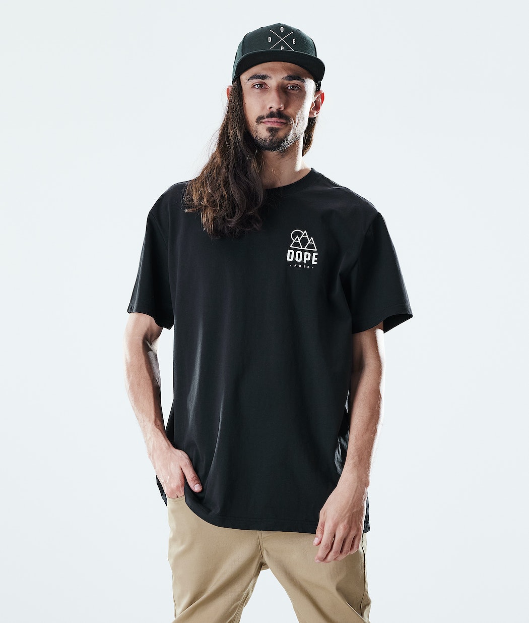 Camisetas Dope Daily Rise Hombre Negras | 845-NZIGUP