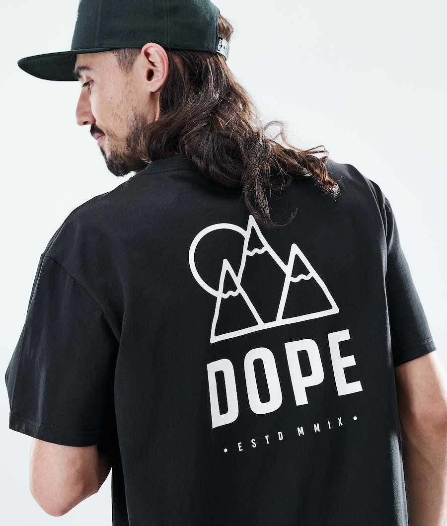 Camisetas Dope Daily Rise Hombre Negras | 845-NZIGUP