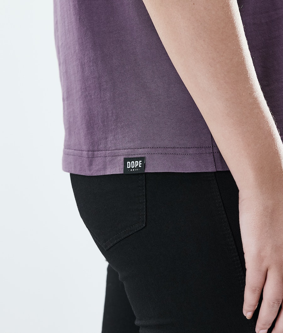 Camisetas Dope Regular 2X-UP Mujer Moradas | 687-WDUKPL