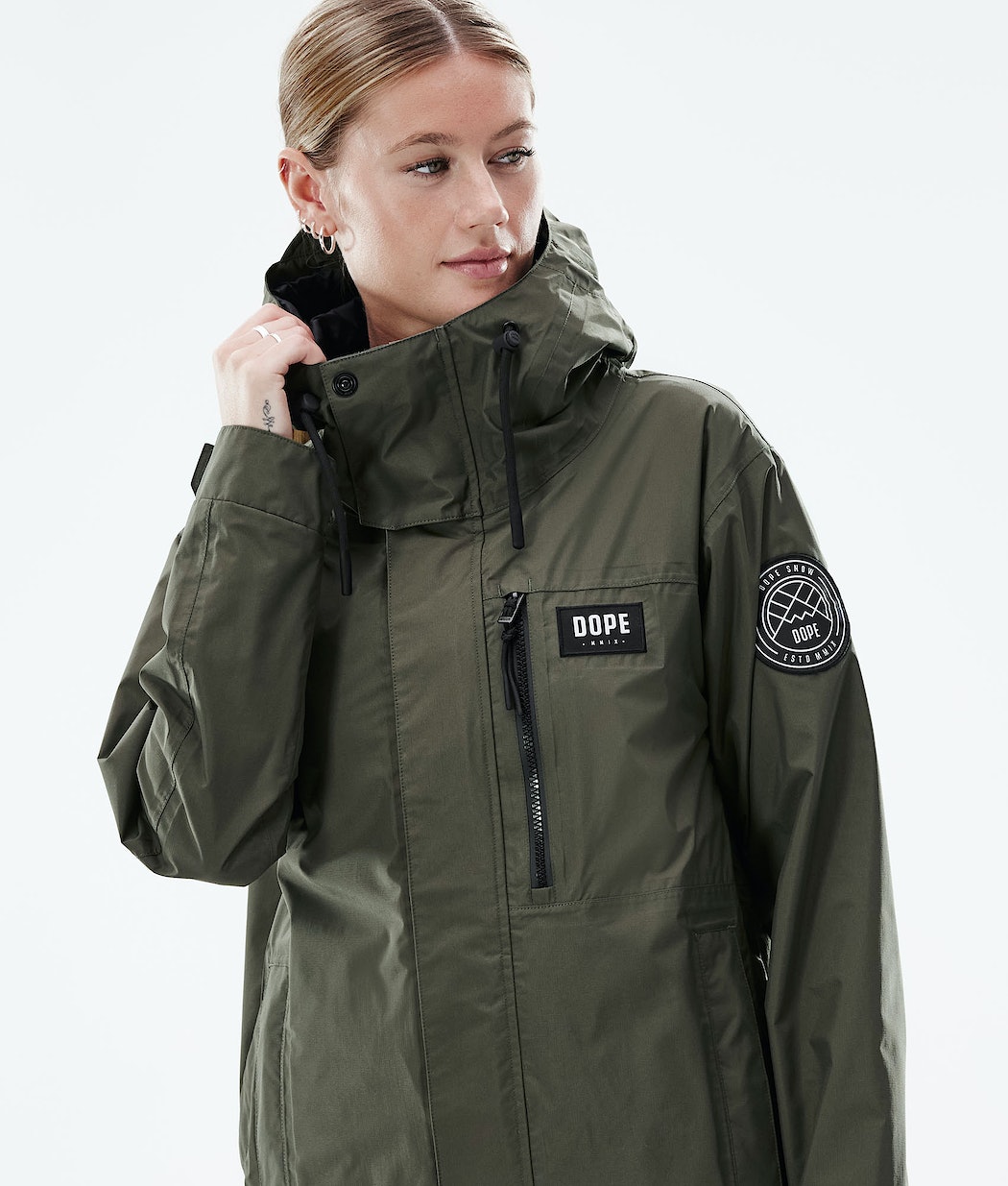 Chaqueta Esquí Dope Blizzard FZ Light W Mujer Verde Oliva Verde | 304-KVJBMR