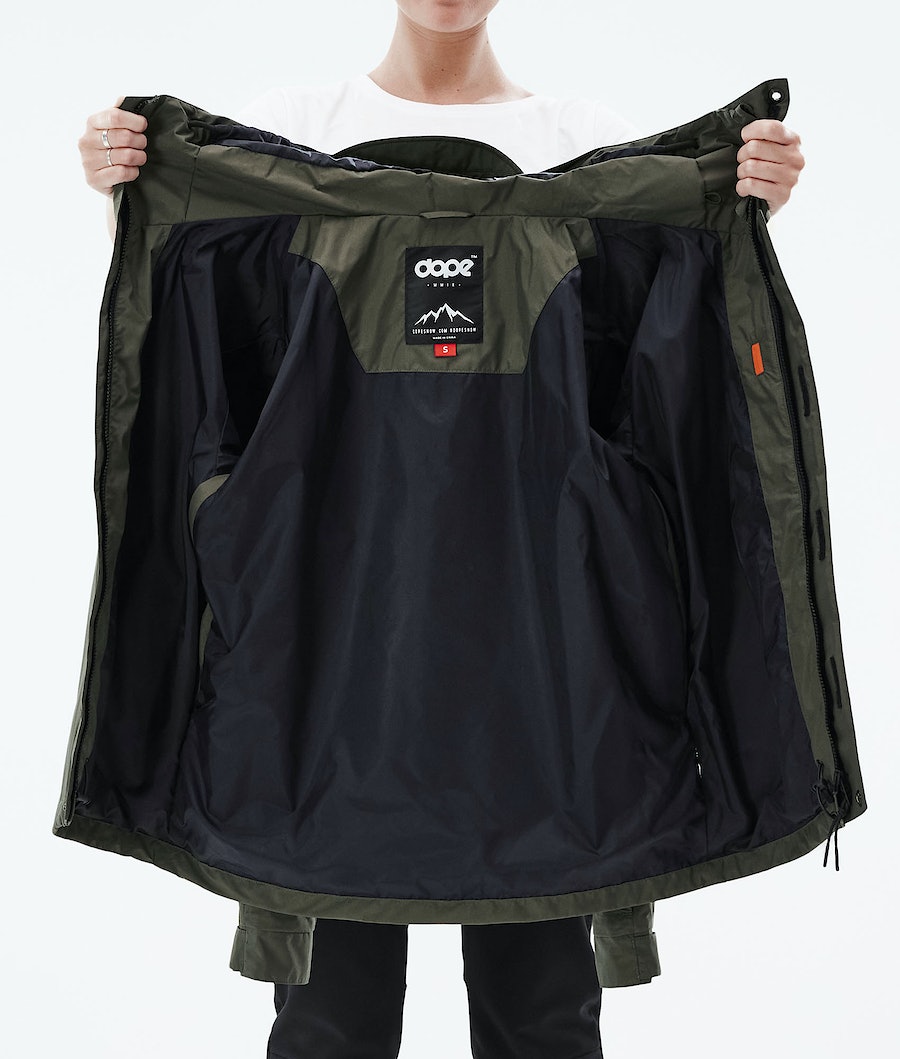 Chaqueta Esquí Dope Blizzard FZ Light W Mujer Verde Oliva Verde | 304-KVJBMR