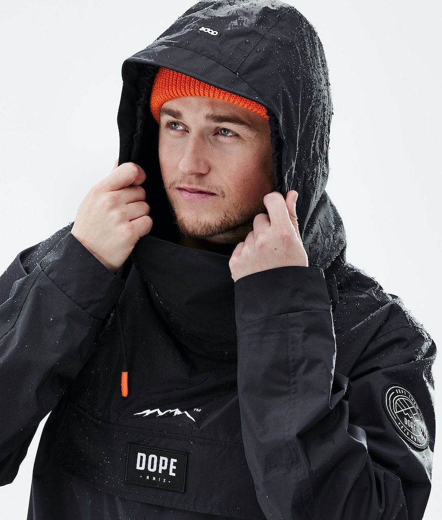 Chaqueta Esquí Dope Blizzard PO Light Hombre Negras | 826-ABMNYO