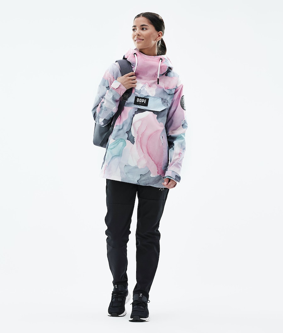 Chaqueta Esquí Dope Blizzard PO Light W Mujer Multicolor Rosas | 569-SDFWHV