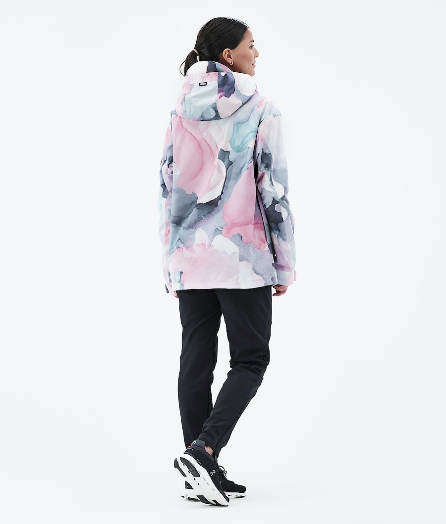 Chaqueta Esquí Dope Blizzard PO Light W Mujer Multicolor Rosas | 569-SDFWHV