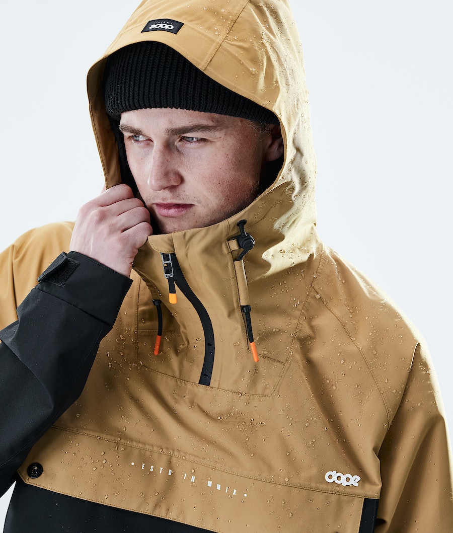 Chaqueta Esquí Dope Hiker Hombre Doradas Negras | 251-LRJNYD