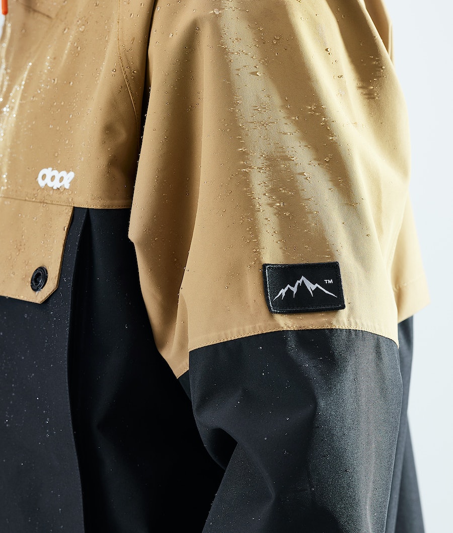 Chaqueta Esquí Dope Hiker Hombre Doradas Negras | 251-LRJNYD