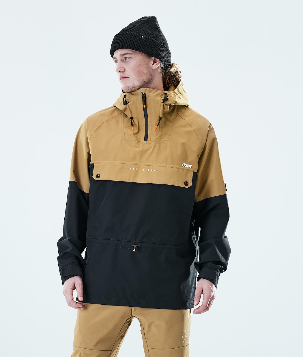 Chaqueta Esquí Dope Hiker Hombre Doradas Negras | 251-LRJNYD