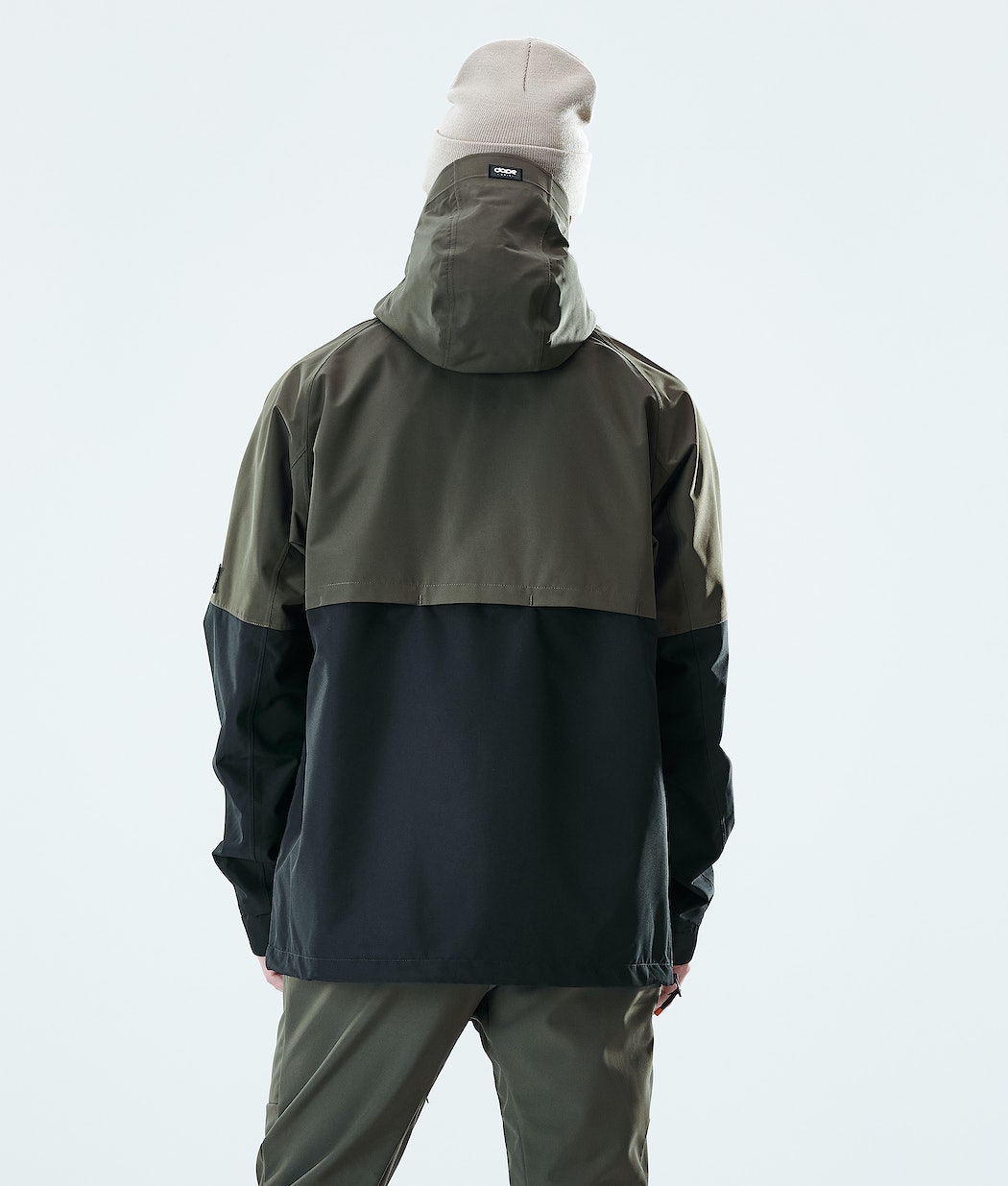 Chaqueta Esquí Dope Hiker Hombre Verde Oliva Verde Negras | 837-VOTIUM