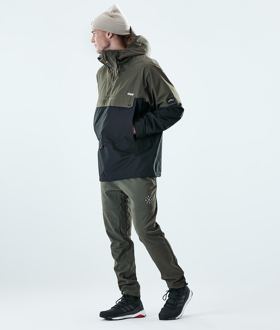 Chaqueta Esquí Dope Hiker Hombre Verde Oliva Verde Negras | 837-VOTIUM