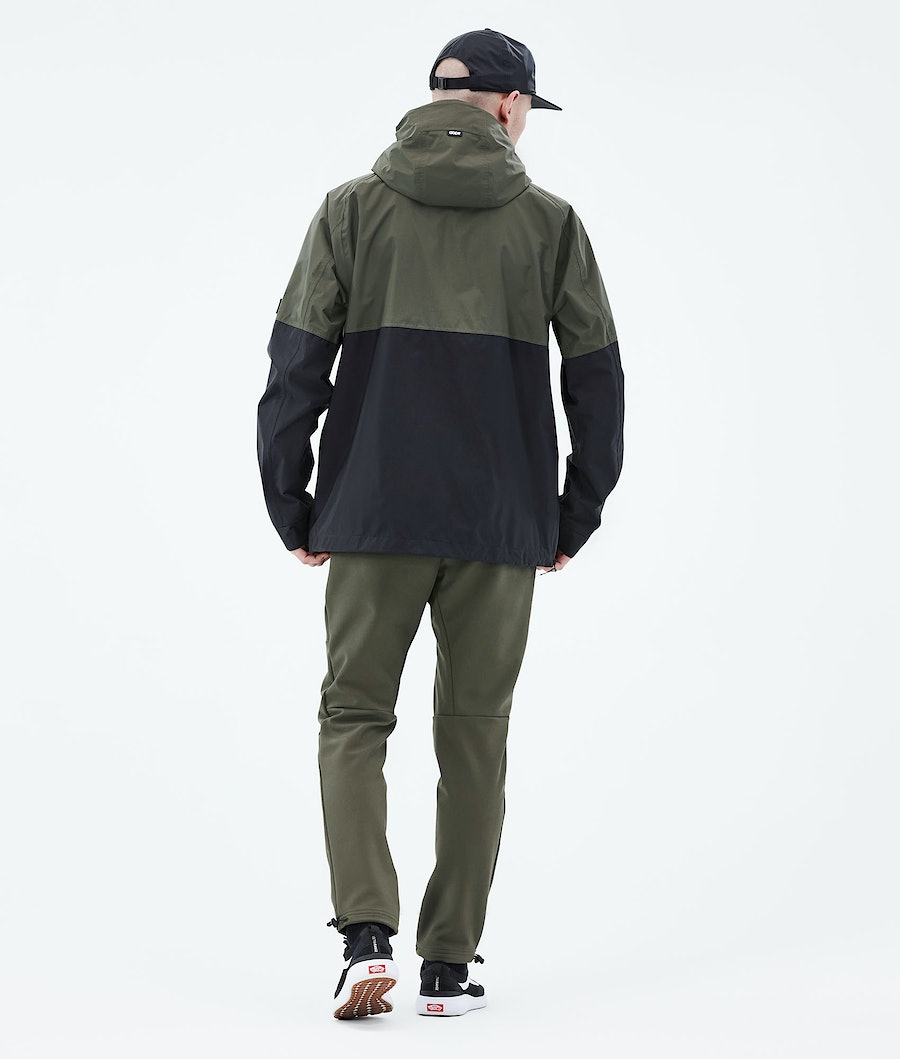 Chaqueta Esquí Dope Hiker Light Hombre Verde Oliva Verde Negras | 984-SNHRQO