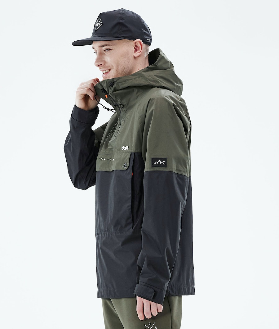 Chaqueta Esquí Dope Hiker Light Hombre Verde Oliva Verde Negras | 984-SNHRQO