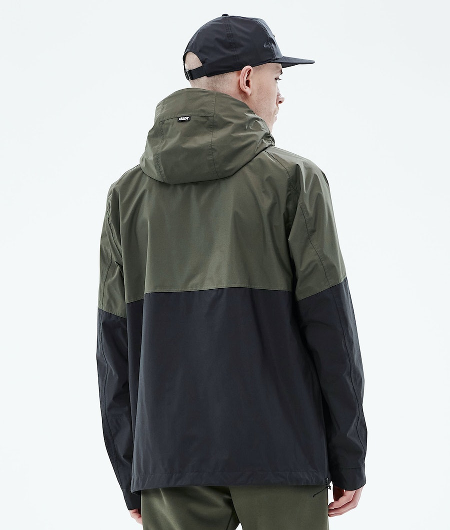 Chaqueta Esquí Dope Hiker Light Hombre Verde Oliva Verde Negras | 984-SNHRQO
