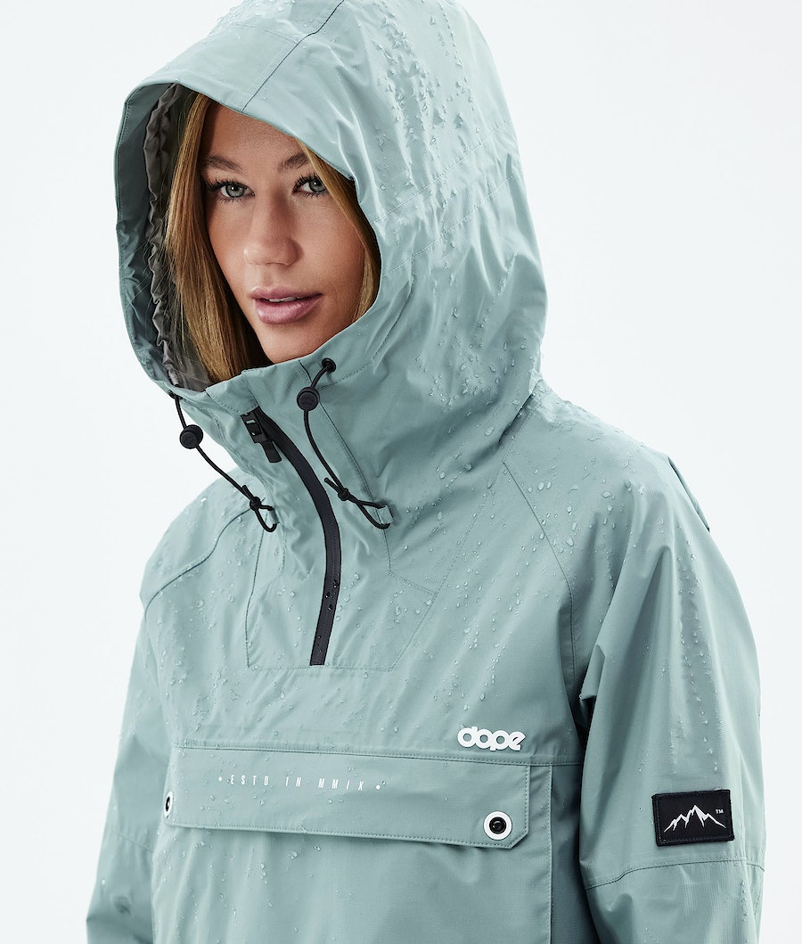 Chaqueta Esquí Dope Hiker Light W Mujer Verde | 138-FCXYNB